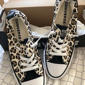 Converse All Stars leopard print women’s shoes